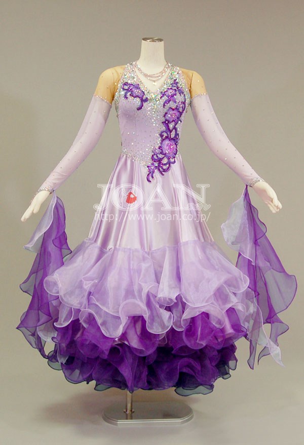 スタンダードドレス No.738 [M] 社交ダンスのドレス・衣装レンタル専門店ダンスブティック JOAN（ジョアン） 福岡県北九州市小倉北区