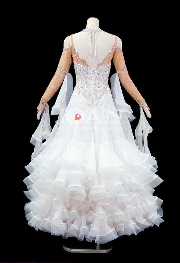 スタンダードドレス No.840 [ML] 社交ダンスのドレス・衣装レンタル専門店ダンスブティック JOAN（ジョアン） 福岡県北九州市小倉北区